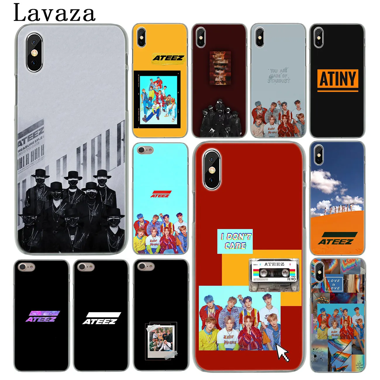 Жесткий чехол для телефона ATEEZ HongJoong iPhone XR X XS 11 Pro Max 10 7 8 6 6S 5 5S SE 4 4S|Чехлы-накладки| |