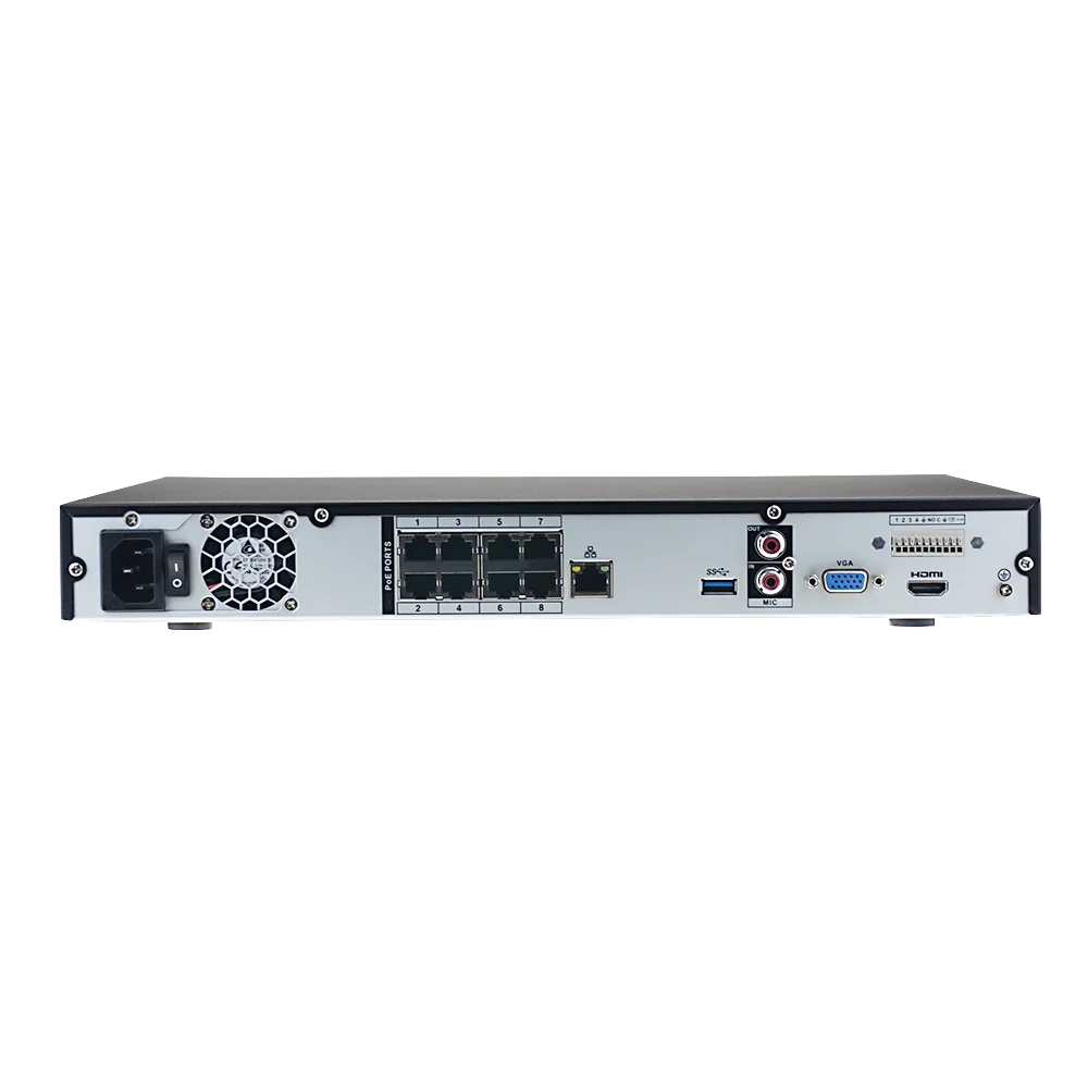 US $223.38 Dahua Nvr Poe Recorder 4k 8mp 8ch Nvr4208 8p 4ks2 16ch Nvr4216 16p 4ks2 32ch Nvr4232 16p 4ks2 For Ip Camera Cctv Security Onvif