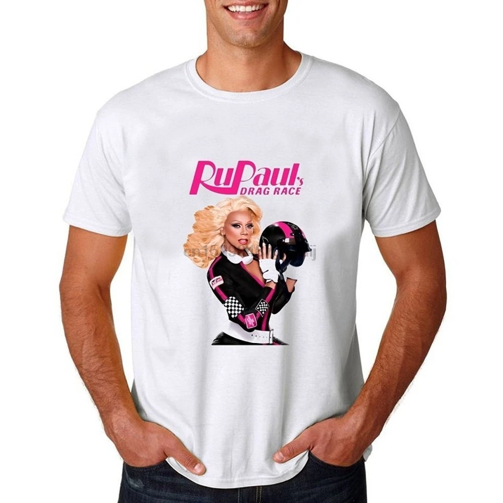 

Quality Print New Summer Style Cotton Fresh Design Summer Good Quality RuPaul Drag Race Short shirt for mens