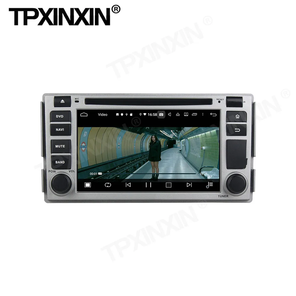 128G Carplay Car Radio 2 Din Stereo Receiver Android 10 For Hyundai Santa Fe 2008 2009 2010 GPS Player Audio Recorder Head Unit