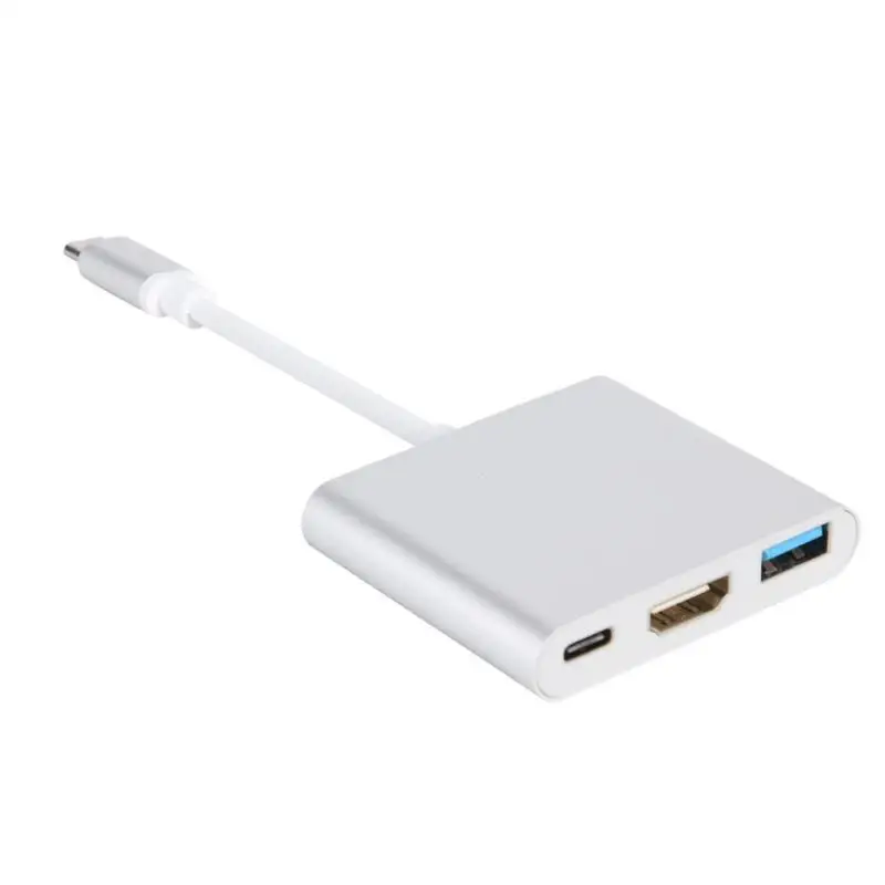 USB 3,1 type-C концентратор к HDMI адаптер 4K USB3.0 USB-C PD зарядный порт конвертер Максимальная скорость передачи данных 5 Гбит/с