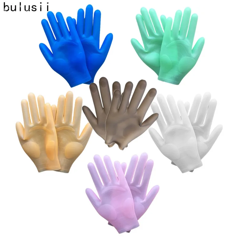 1 Pair Reusable Safe Silicone Gloves for Epoxy Resin Casting Jewelry Making Mitten DIY Crafts Tools