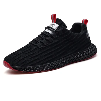 

High Quality Men Shoes Casual Lace-up Men's Sneakers Mesh Shoes Man Comfortable Breathable Lightweight Walking Sport Footwear