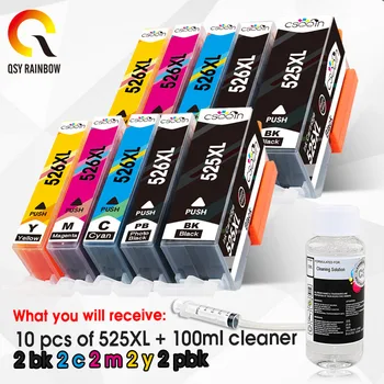

525 CLI 526 Compatible CartridgePGI-525 CL For Canon PIXMA iP4850 iP4950 MG5150 MG5250 MG6150 MG8150 MX885 MG5350