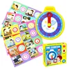 Montessori Time Matching Puzzle Toy Clock Cognition Preschool Good Habits Develop Analog Clock Educational Learning Activity Toy 1