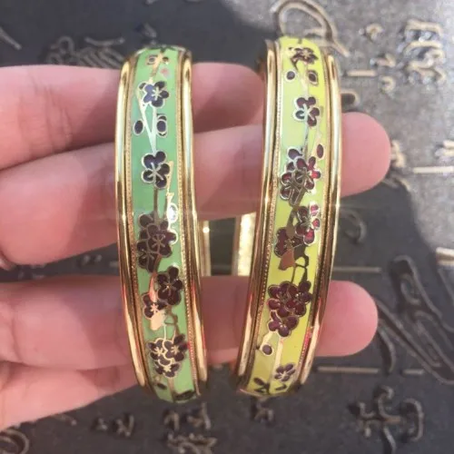 Royal Cloisonne Bracelet handmade Cloisonne Bracelet Bracelet opening