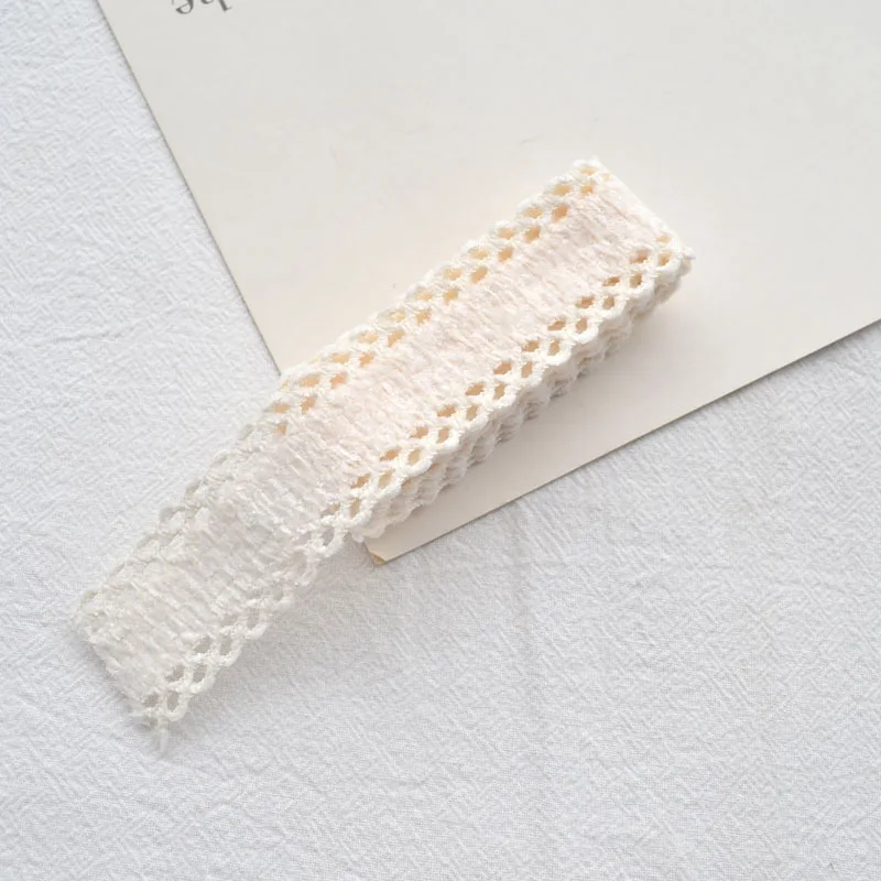 Hollow Lace Polyester Webbing Ribbon - 25MM, 1 Yard for DIY Hair Accessories & Head Jewelry