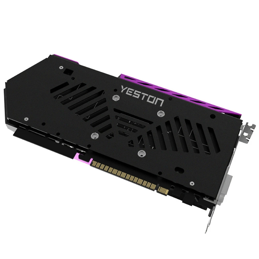 Yeston Radeon RX580 2048SP 8G OC GDDR5 256bit PCI Express x16 3,0 DVI+ HDMI+ 3* DP видео игровая графическая карта для рабочего стола платье своими руками