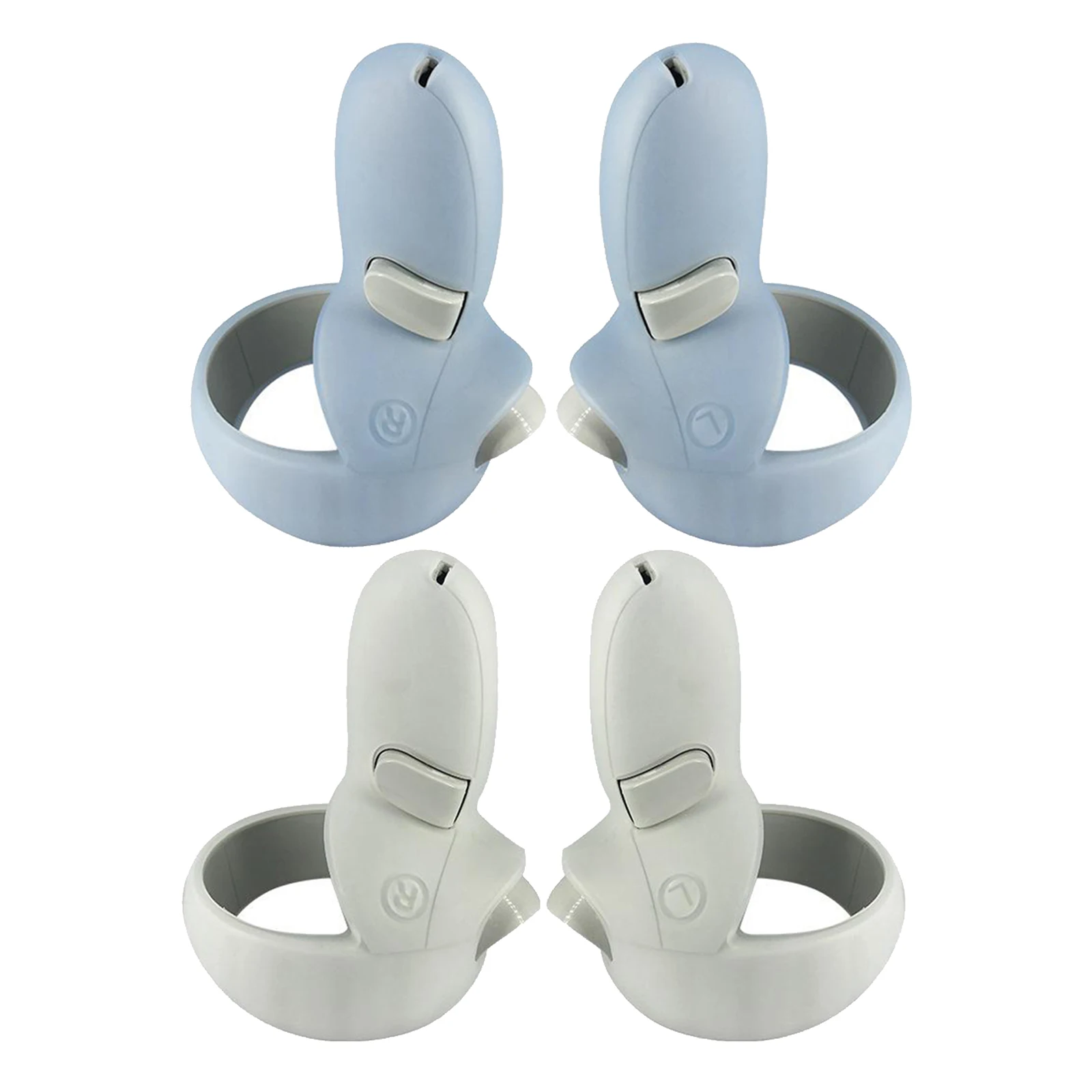 VR Controller-funda protectora de silicona para Quest 2