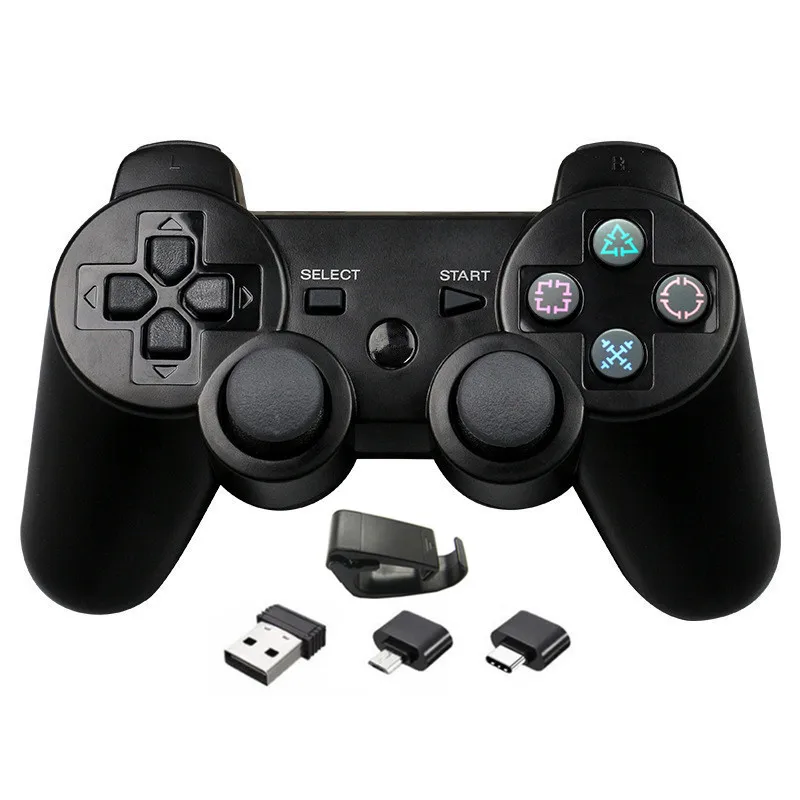 2.4G Wireless Gamepad For Android phone/ tablet /PC /TV Box / PS3 Built in 400MA Battery Game Controller Joystick 
