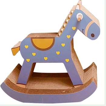 

Big Trojan cat scratching plate claw claw cat toy wear corrugated paper cat climbing frame grab column