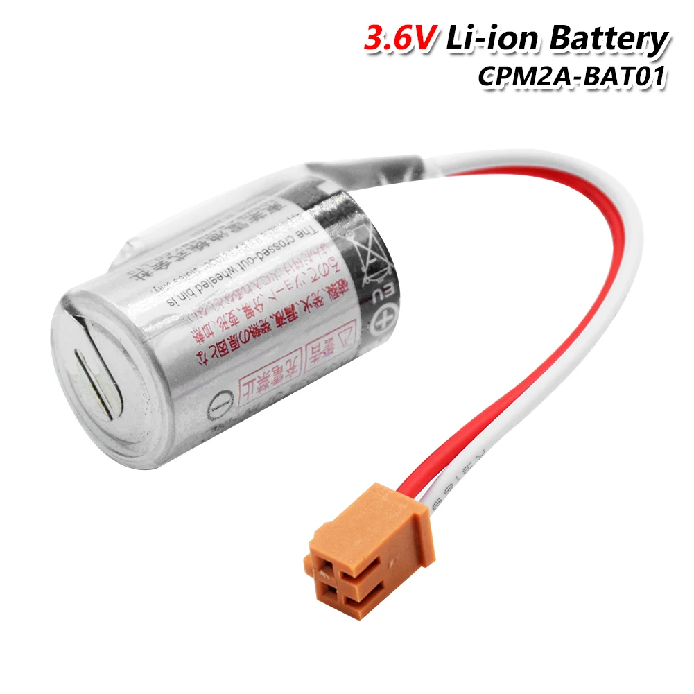 YCDC 3,6 V 1000mAh CPM2A-BAT01 PLC батарея для Omron CJ1 CPM2A CQM1H NS7 резервная батарея для промышленных PLC батарей управления