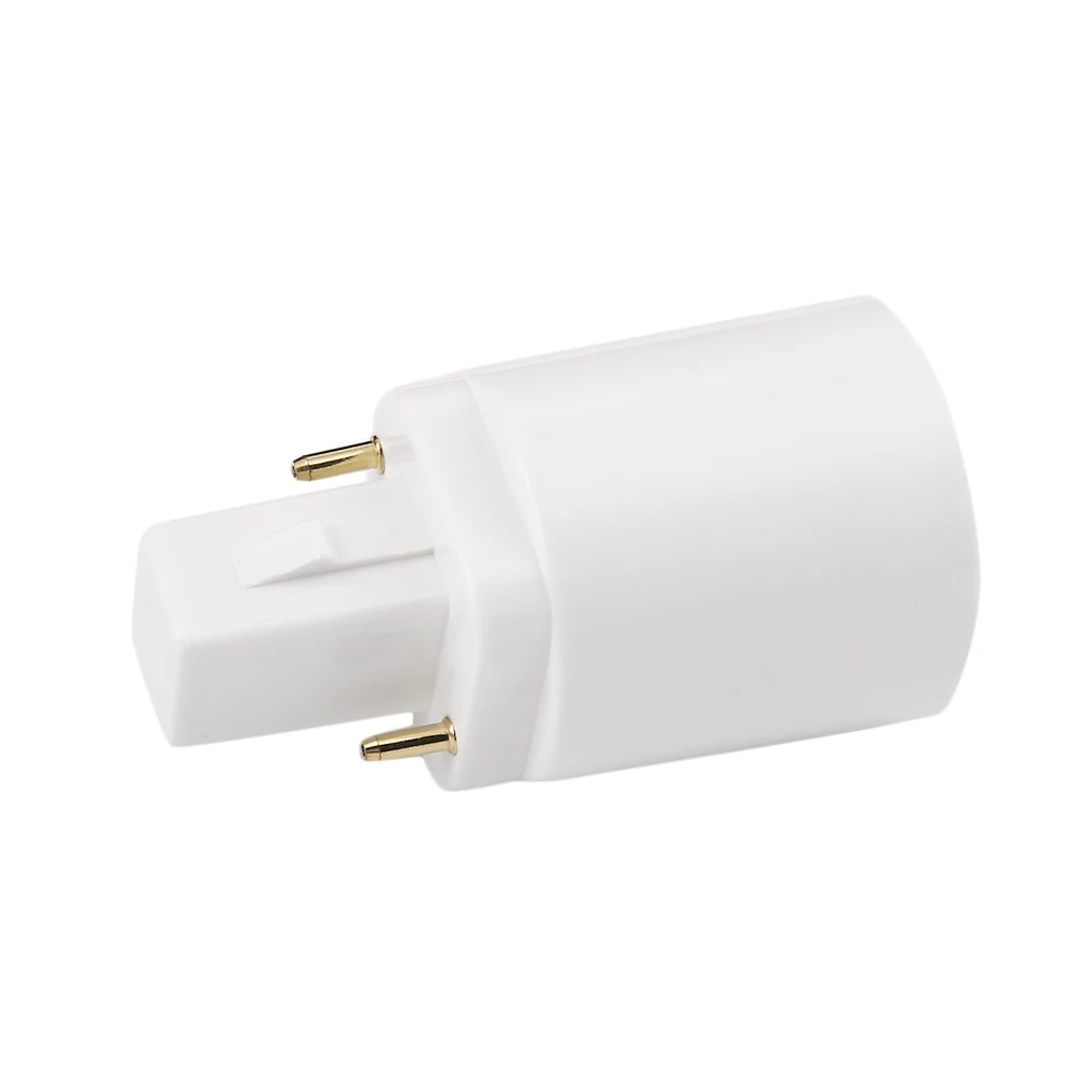 G24- E27 Retardant PBT Socket Base Screw LED Lamp Halogen Light Bulb Adapter Converter 2 Pin Wholesale