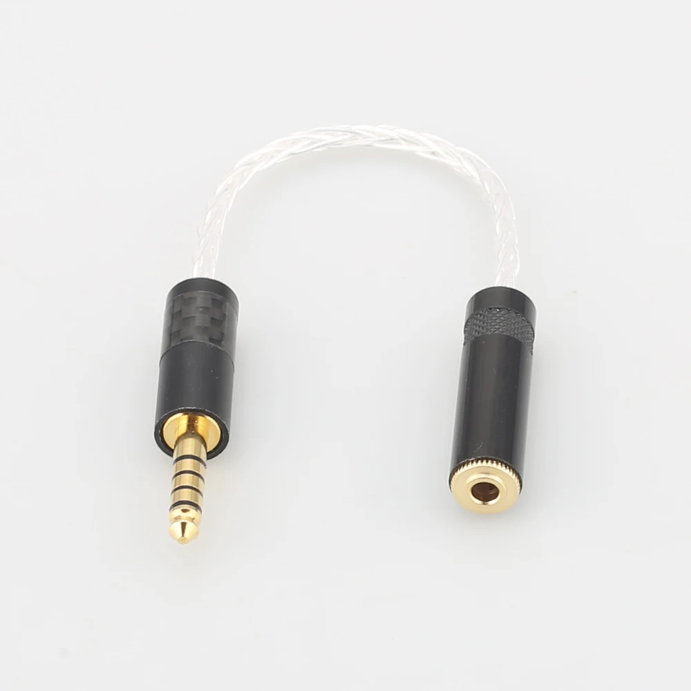 Audiocrast 4.4MM(Male) to 3.5MM(Female) ZX300A Adapter for Sony NW-WM1Z/A4.4mm