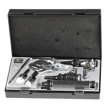 

Medical Diagnostic ENT Kit Direct Ear Care Throat Dental Instrument Check Otolaryngologic Set Direct Otoscope Ophthalmoscope Kit
