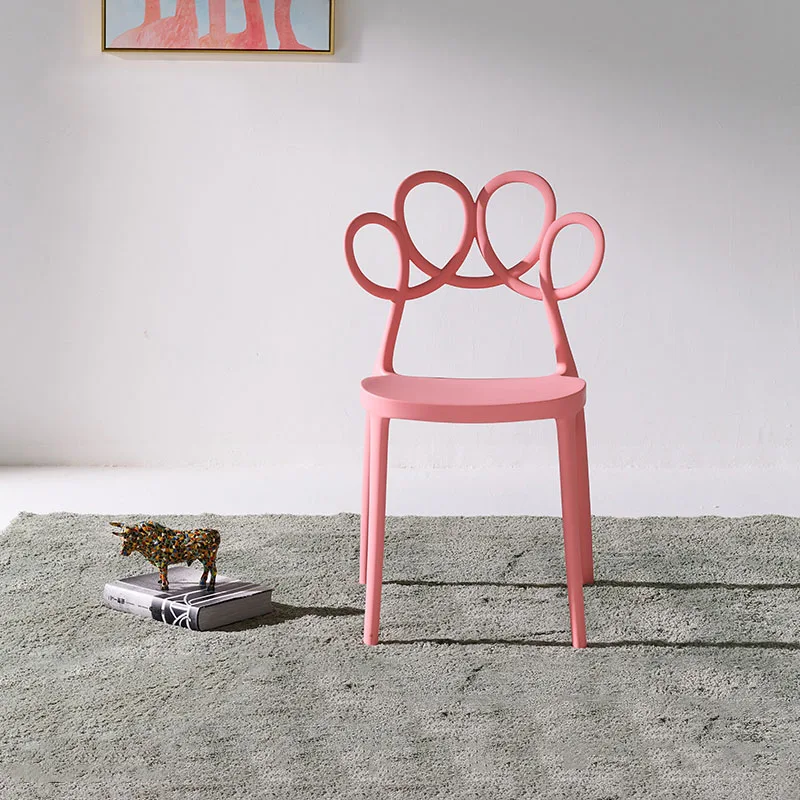 

Modern creative PP plastic chairs dining chairs for dining rooms restaurant furniture living room computer kitchen dining chairs