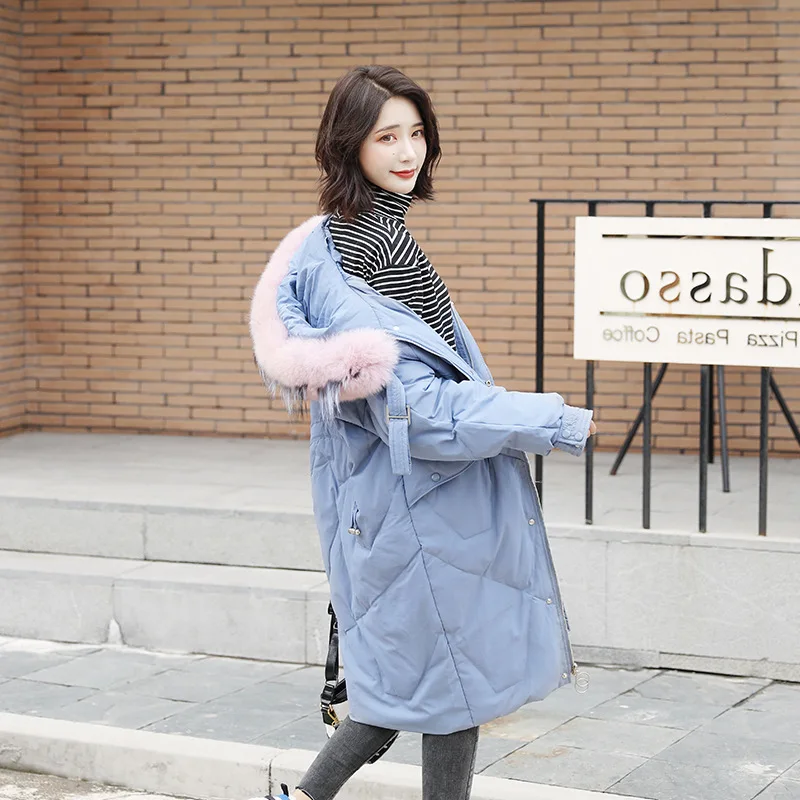 

women Winter, white, duck down, coat for women, plus size, warm parka, Korean style, long down jacket,