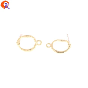 

Cordial Design 100Pcs 14*19MM Jewelry Making/Earrings Accessories/Ring Shape/DIY Earrings Stud/Hand Made/Earring Findings