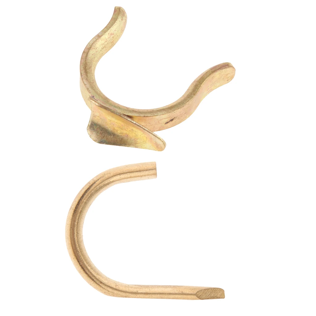 2Pcs Music Instrument Thumb Hook Trumpet Valve Slide Finger for Trumpet Player