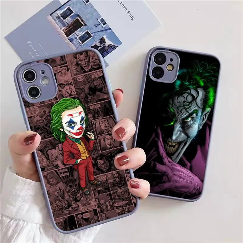 Чехол для телефона клоун шутка мужчин iphone 13 12 11 xr xs x 7 8 pro max светло-серый мягкий