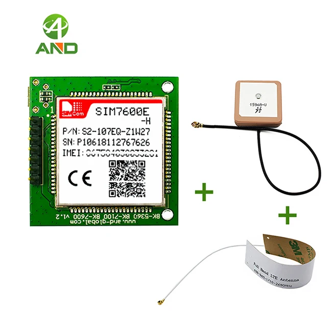 With GPS FPC-4G LTE CAT1 модуль SIM7600E мини плата, SIM7600E breakout core Модель BK-SIM7600E 1 шт - Цвет: With GPS FPC-4G