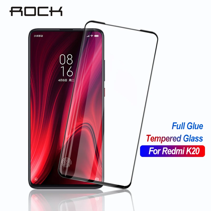 Закаленное стекло Rock для Xiaomi mi 9T K20 защитная пленка на весь экран Xio Red Pro mi|Защитные