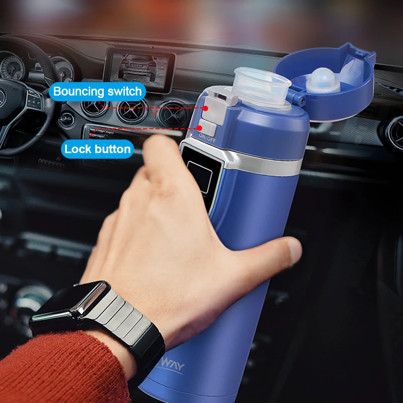 Najtaniej Przenośny do samochodu podgrzewany kubek 350ML regulacja temperatury wrzący kubek samochód elektryczny czajnik do kawy i herbaty kubek samochodowy akcesoria samochodowe