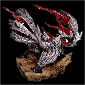 Японская игра Monster Hunter World ледяной Рисунок ПВХ модели горячий Дракон фигурка украшение игрушка Монстры Модель Коллекция - Цвет: Dtianhui