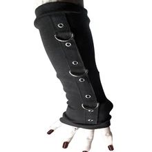 Горячая d-образная пряжка женские рукава модные Локоть Длина перчатки без пальцев теплые зимние перчатки