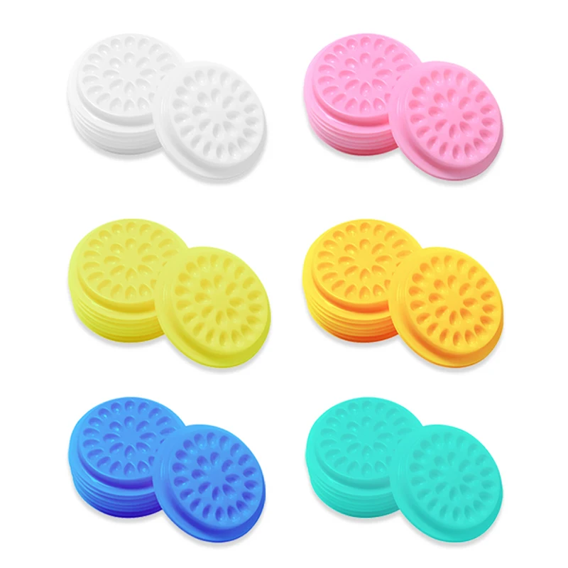 Glue-Holder Pallet-Pads Eyelash-Extensions Gasket Flower-Shape Plastic 