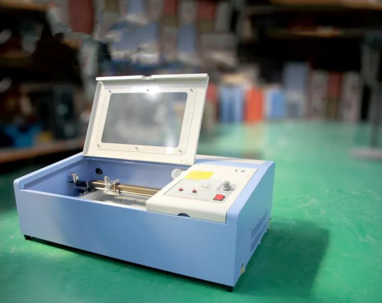 CE USB порт 40 Вт высокоскоростной мини CO2 лазерный гравировальный станок для резки лазерный станок гравер