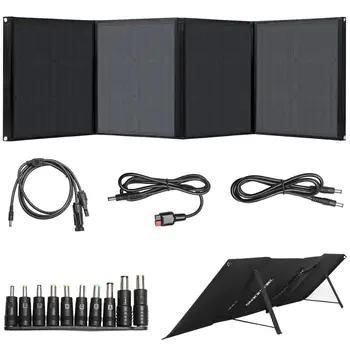 

Beaudens portable solar charger 100W Type C QC3.0 USB DC Foldable Solar Charger for Smartphones Laptop Tablets Outdoor