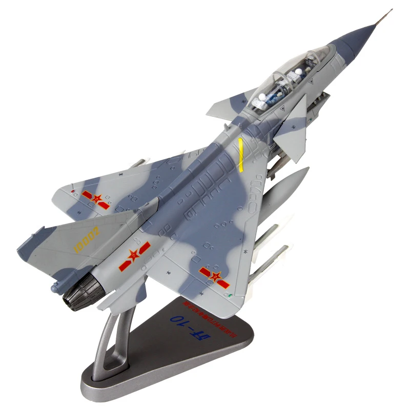 Модель истребителя из легированного металла J10 в масштабе 1:72 J-10 Военная