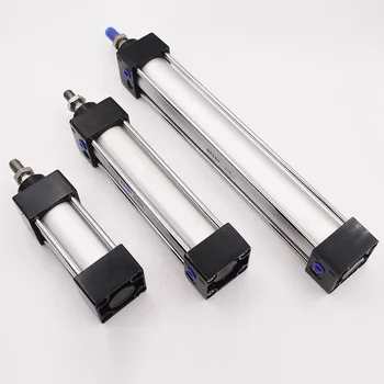 

125mm Bore Pneumatic Cylinder 25/50/75/100/125/150/175/200/250/300/350/400/450/500/600/700/800/1000mm Stroke SC Air Cylinder