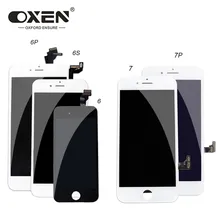 OXEN для iPhone 6 6s 6plus 7 7plus ЖК-дисплей сенсорный экран дигитайзер стекло в сборе белый и черный+ Инструменты