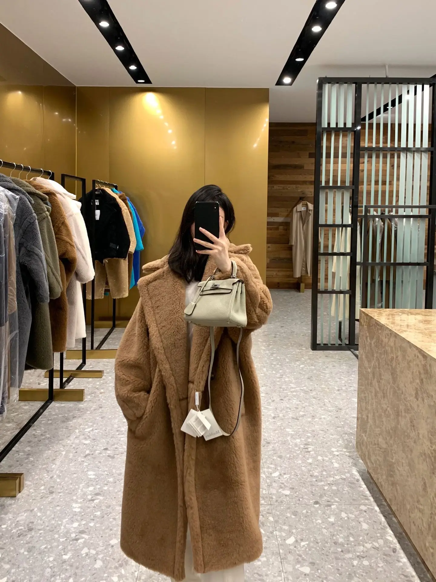 Teddy Bear Coat Fur Coat Teddy Alpaca Profile Wool Female Same paragraph Correct Version Real Fur Coat Outwear
