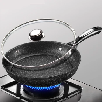 

Pan Non-stick Pan No-smoke Frying Pan Small Wok Induction Cooker Universal Kitchen Pot Non Stick Pan Kitchen Pots Cookware Pans