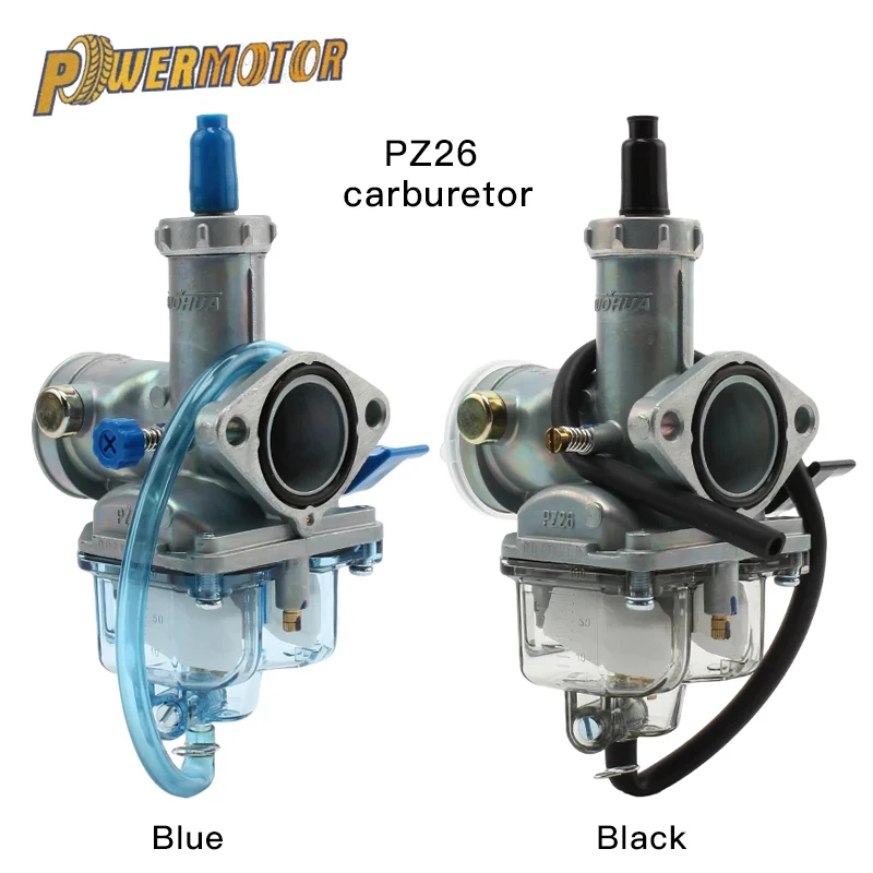 Карбюратор для мотоцикла PZ26 26 мм карбюратор 125 150 200 250 300cc ATV Quad Грязь велосипед Chinese