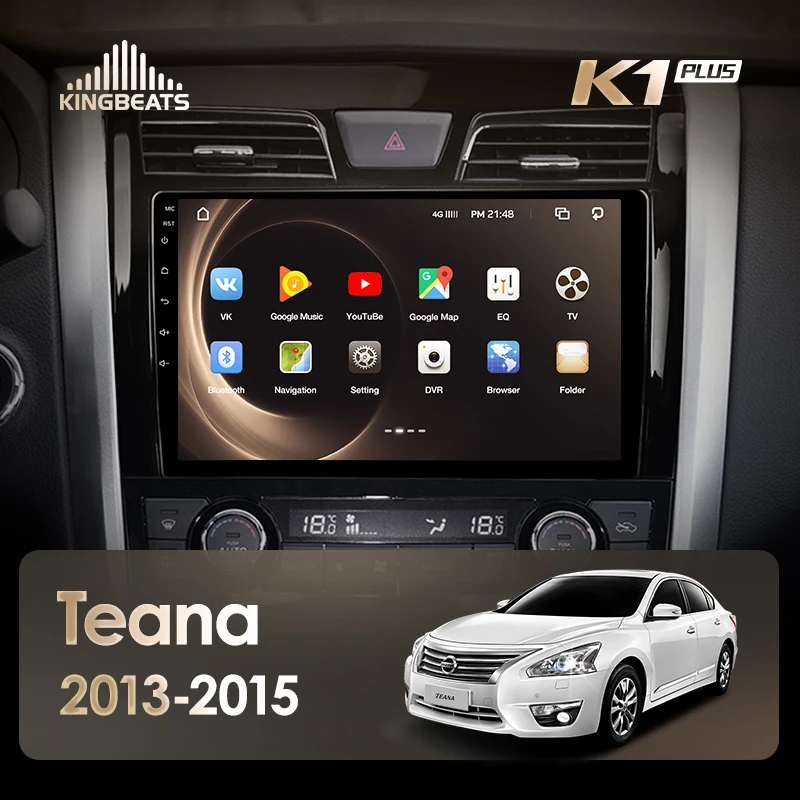 KingBeats штатное головное устройство Nissan Teana J33 2013 GPS Android 8.1 автомагнитола на андроид магнитола для Ниссан Теана J33 автомобильная мультимедиа Octa Core 8 core*1.8G DDR4 2G ROM 32G RAM / 4+64G