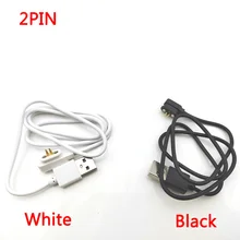 

2sets DC Magnetic USB Charging Cable Male Female PogoPin Connector Power Solution 2P Magnets Contact Pad PCB Solder 2.8MM Pitch