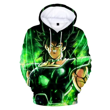 

Dragon Ball Super Broly 3D Hoodies Men/women 2019 Newest Autumn Fashion Casual Anime Hoodie 3D Print Dragon Ball Sweatshirts top