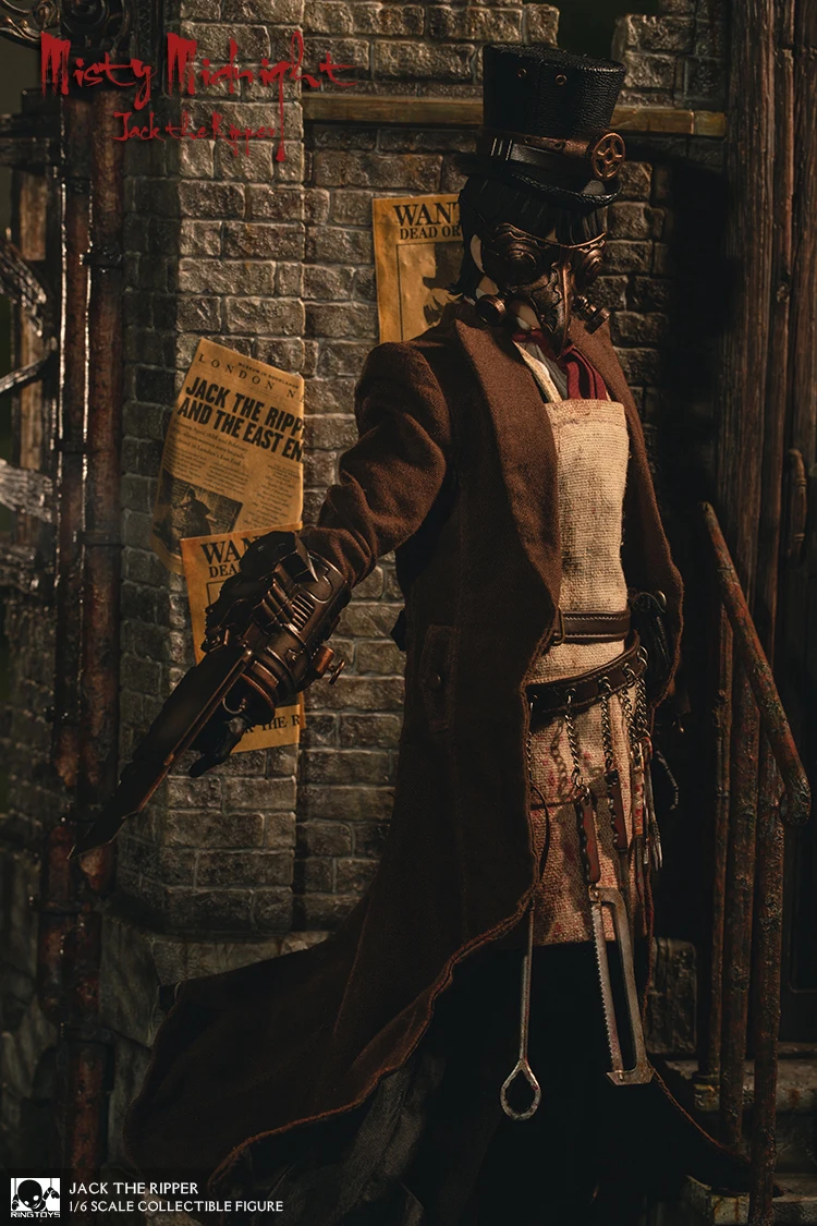 Коллекционная YZBR-00002 1/6 Jack the Ripper полный комплект фигурка модель с двойными головками Нормальная/роскошная версия для фанатов подарки
