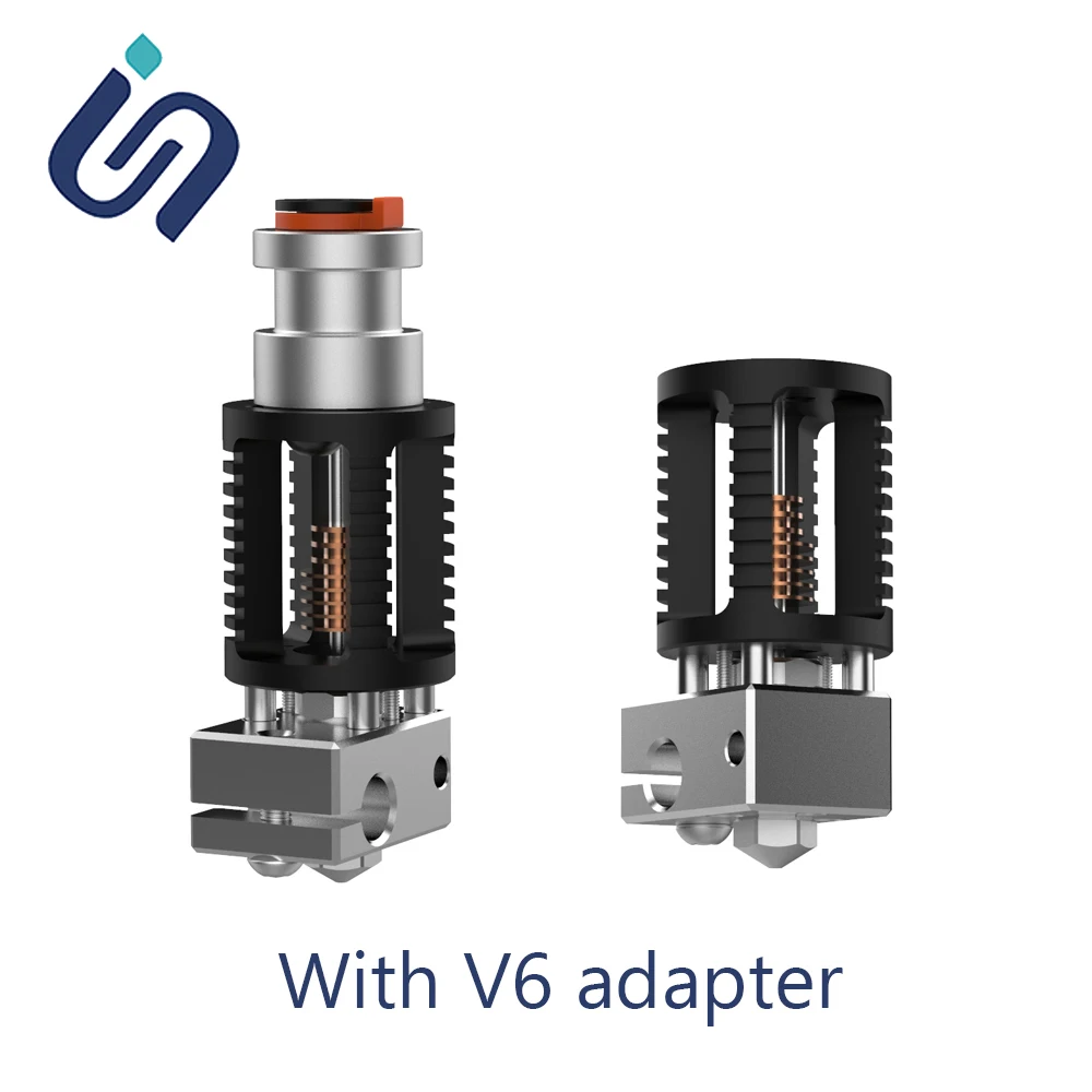 High Flow Compatible with V6 Hotend Mosquito Hotend Adapter Dragon Hotend 3D Printer Extrusion Head 