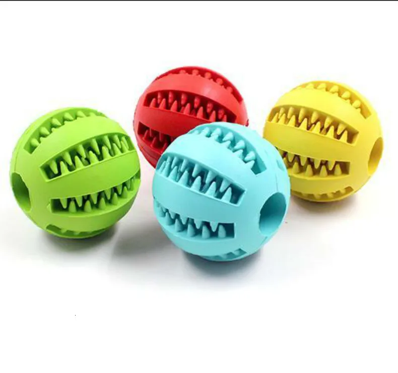 Pet резиновый мячик для еды, игрушка для собак, кошек, жевательных игрушек, Интерактивная эластичная игрушка для собак, устойчивая к укусам, зубы для собак, чистый игровой мяч