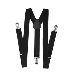 2020 New Suspender Adjustable Brace Clip-on Adjustable Unisex Men Women Pants Braces Straps Fully Elastic Y-back Suspender Belt