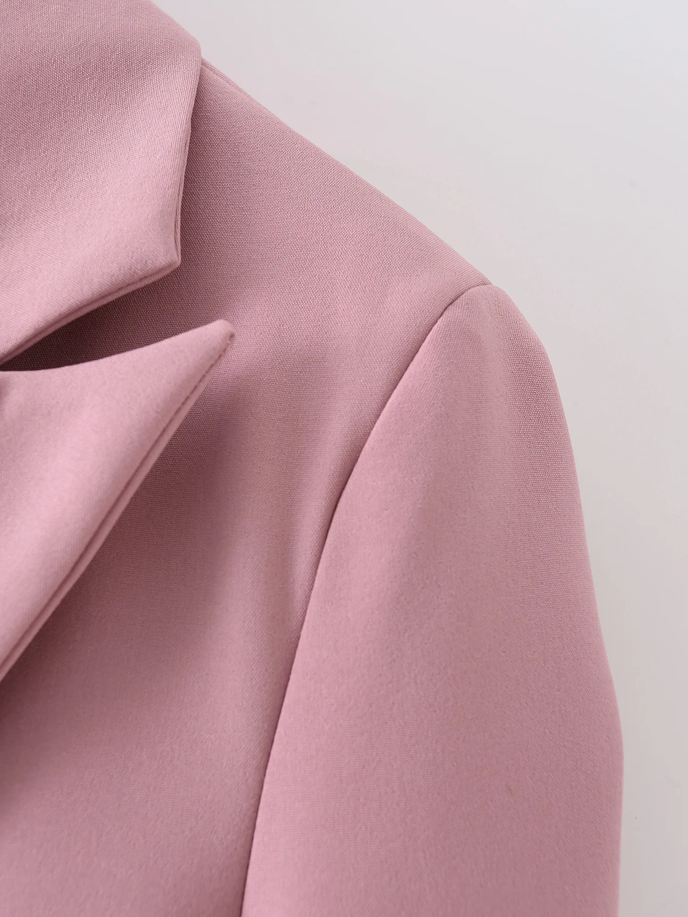 denim capris TRAF  Woman 2021 Fashion Autumn Fashion Pink Blazers And Pants Set Jackets One-Button Office Solid Suit Coat Elegant Outwear track pants
