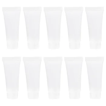 

30pcs Refillable Bottle with Flip Cap Refillable Bottle Container Squeeze Bottle for Facial Cleanser