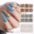 1 Коробка Кристалл Nail Art Горный Хрусталь Золото Серебро Ясно Все Цвета Плоское Дно Смешанная Форма DIY Nail Art 3D Украшения В 6cell горшок