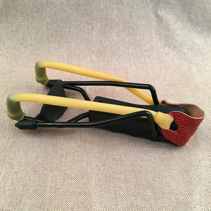 Мощная Рогатка профессиональная с поддержкой запястья Латексная лента наружная