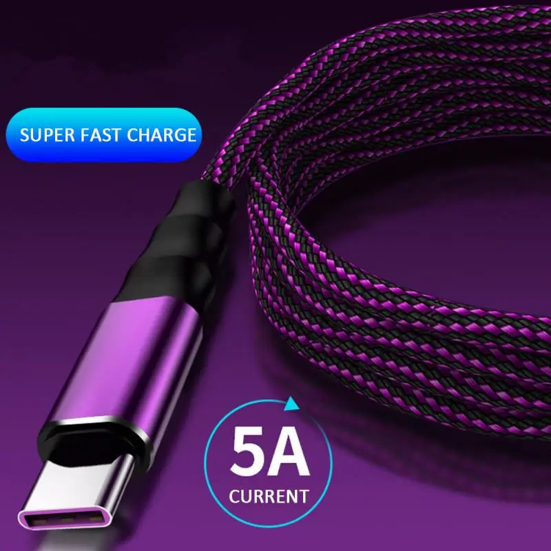 Быстрое зарядное устройство Micro USB типа C шнур для передачи данных кабель быстрой